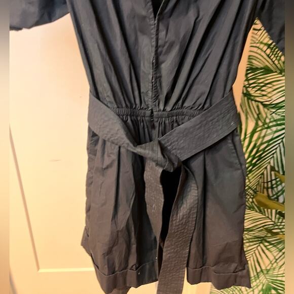 A.L.C. Black Erika Romper Sz 2 - Picture 5 of 11